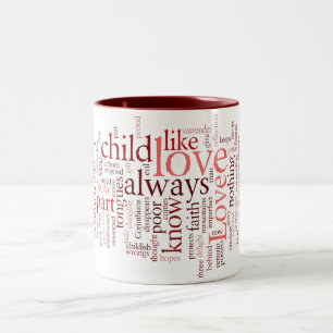 1 Corinthians 13 Word Cloud Mug