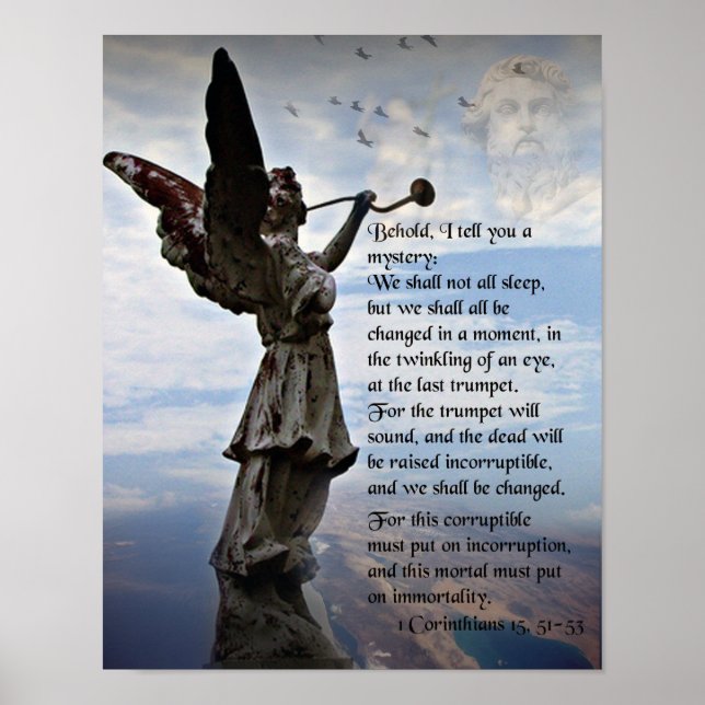 1 Corinthians 15;51-53 Poster (Front)