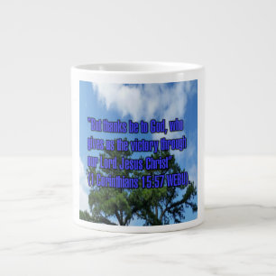 1 Corinthians 15:57 WEBU Mug