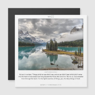 1 Corinthians 2:9-10 MONEY SCRIPIX magnetic card