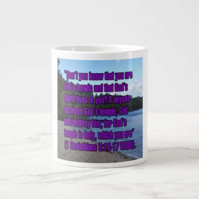 1 Corinthians 3:16–17 WEBU Mug (Front)