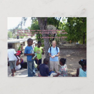 1 Corinthians 3:16 Postcard
