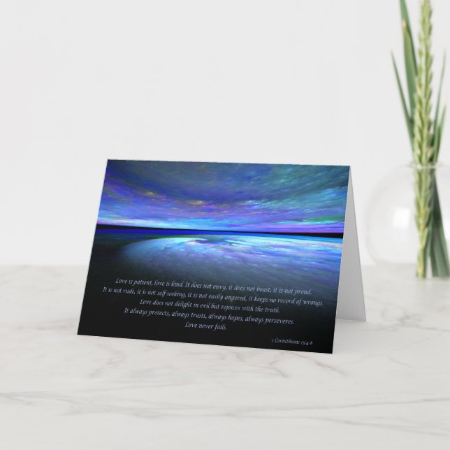 1 Corinthians 4:8 Card (Front)