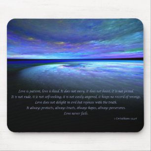 1 Corinthians 4:8 Mouse Mat