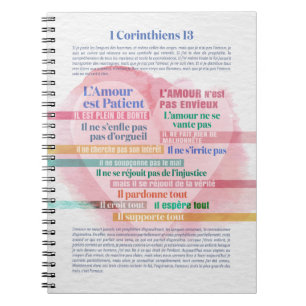 1 Corinthiens 13,  Hymne à l’Amour Notebook