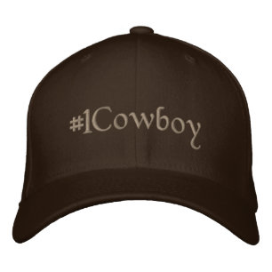 #1 Cowboy Embroidered Hat