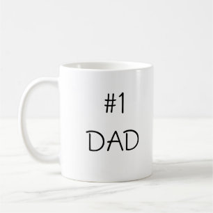 #1 DAD COFFEE MUG
