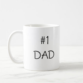 #1 DAD COFFEE MUG