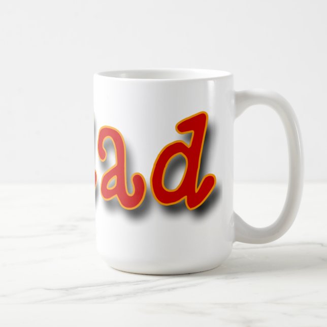 #1 Dad Coffee Mug (Right)