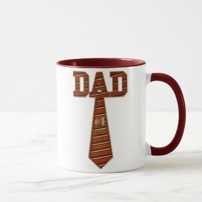 #1 dad coffee mug (Right)