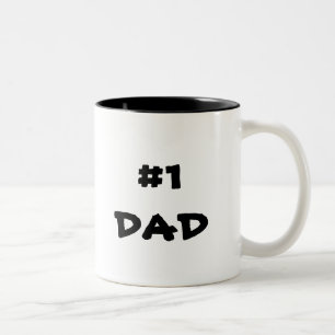 #1 DAD coffee tea mug