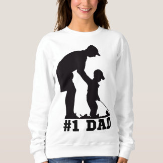 1 Dad Golfing Golf Fathers Day Father Son Tee