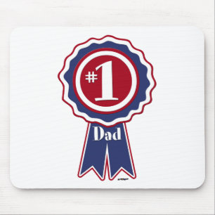 #1 Dad - Happy Father's Day Mouse Mat