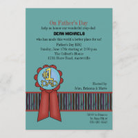 #1 Dad Invitation