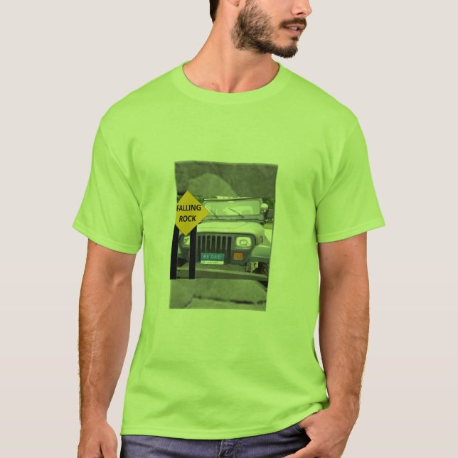 #1 Dad Jeep T-Shirt (Front)