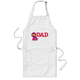 #1 Dad Long Apron