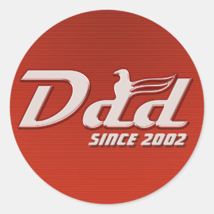 #1 Dad Sticker