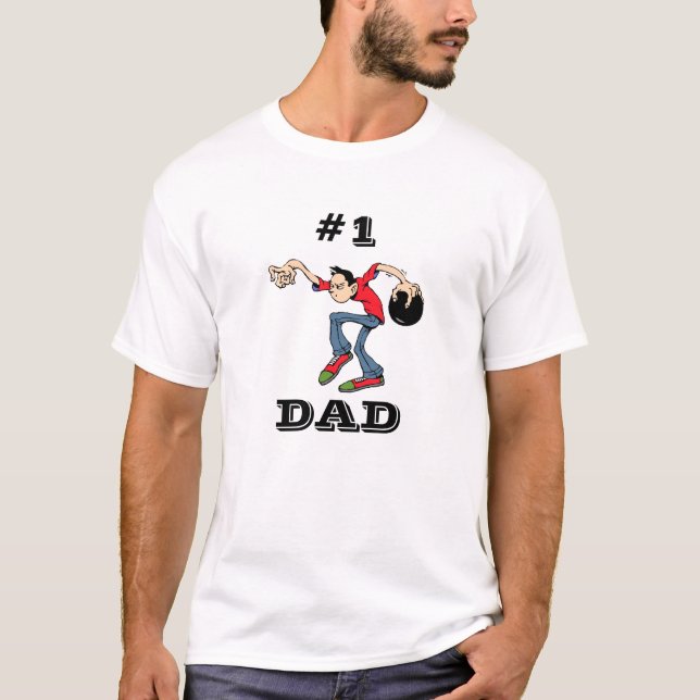 #1 Dad T-Shirt (Front)