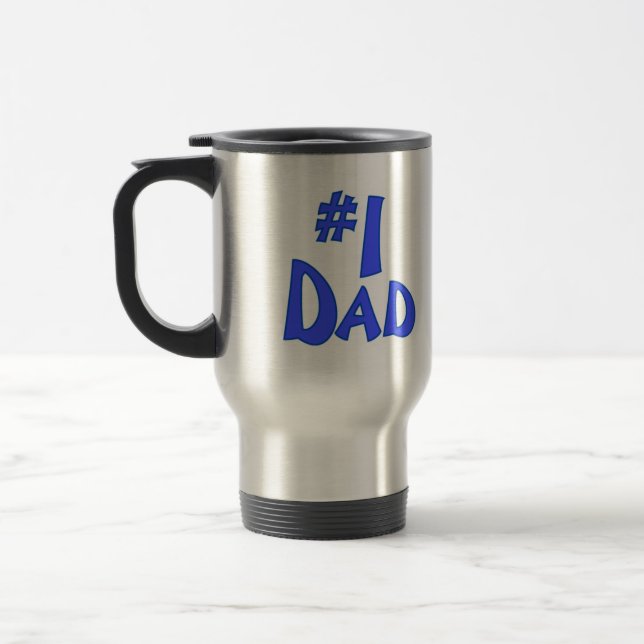 #1 DAD TRAVEL MUG (Left)