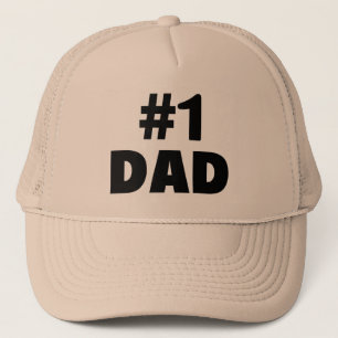 #1 Dad Trucker Hat