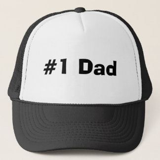 #1 Dad Trucker Hat