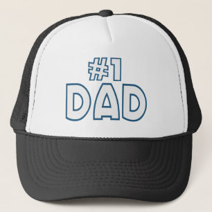 #1 Dad Trucker Hat