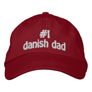 #1 Danish Dad Embroidered Hat