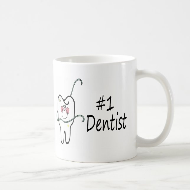 #1 Dentist Coffee Mug (Right)