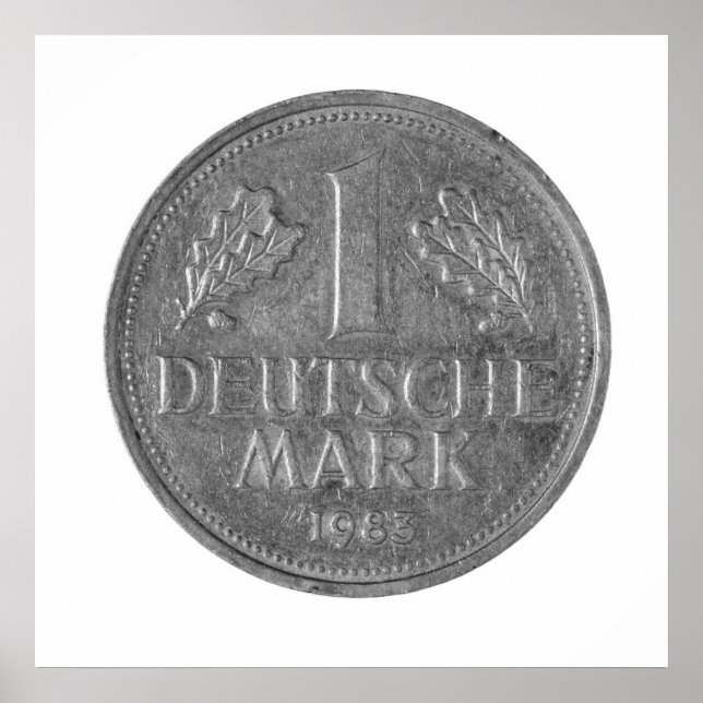 1  deutsche  mark , Germany Poster (Front)