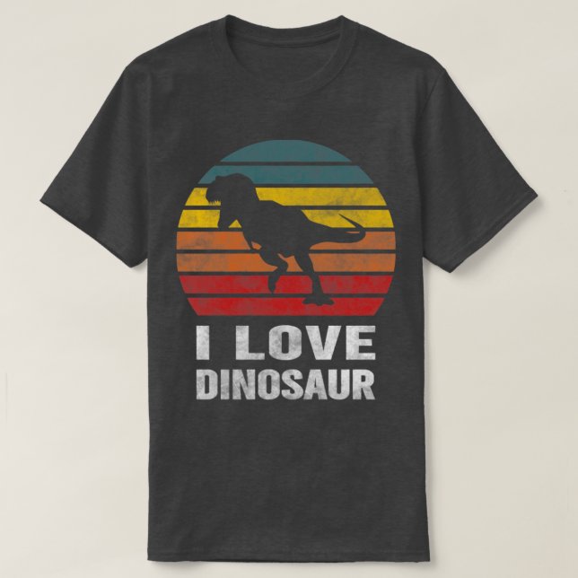 1 Dinosaur Gift T-Shirt (Design Front)