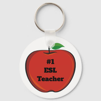 #1 Esl Teacher Key Ring