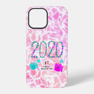 #1 Essential Quarantine Item in Pink iPhone 12 Pro Case
