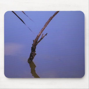 #1-Etang de Scamandre en Camargue.  Mouse Mat