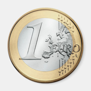 1 Euro Coin Magnet