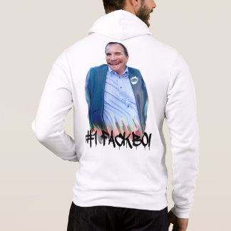 #1 FACKBOI - Trout - Pattern back Hoodie