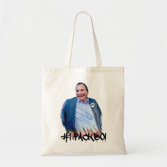 #1 FACKBOI - Tygkasse Tote Bag (Front)