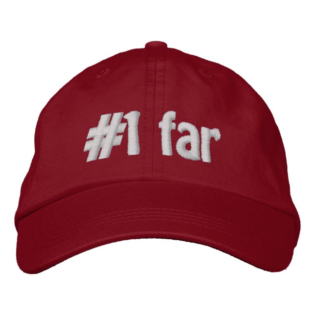 #1 Far Embroidered Hat (Front)