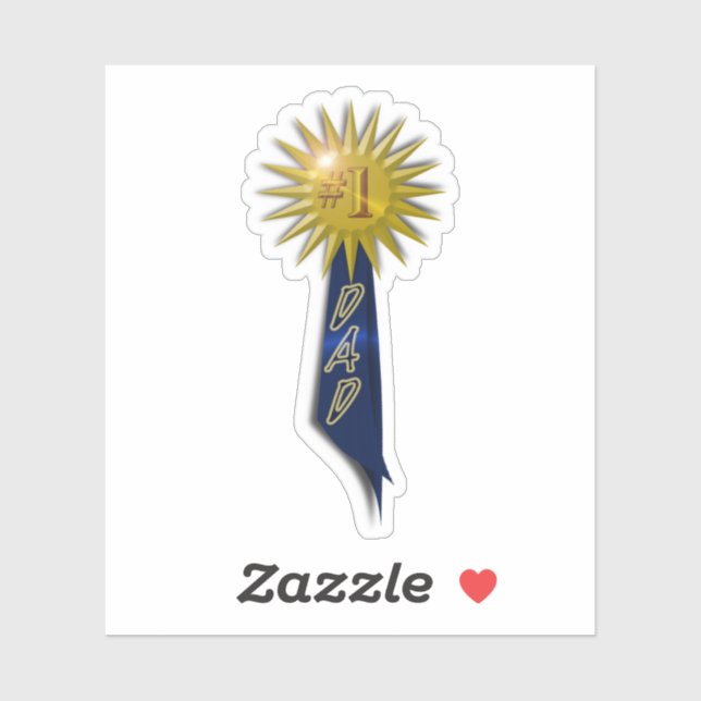 #1 Father's Ribbon (Sheet)