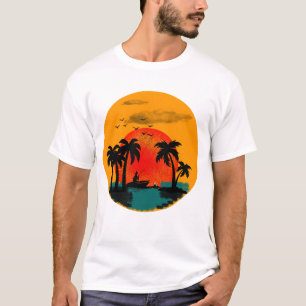 1. Fishing: Connect with Nature T-Shirt