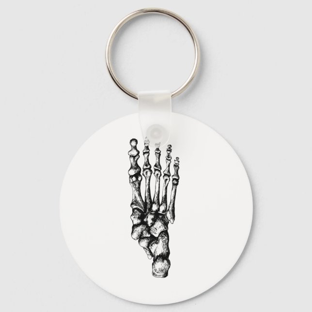 1 Foot Up Key Ring (Front)