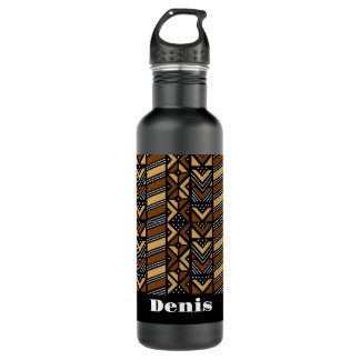 #1 Gepersonaliseerde African print Waterfles 710 Ml Water Bottle
