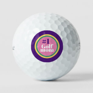 #1 Golf Mum - Mother's Day Golf Balls