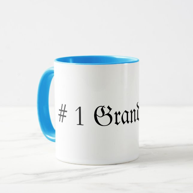 #1 GRANDFATHER MUG (Front Left)