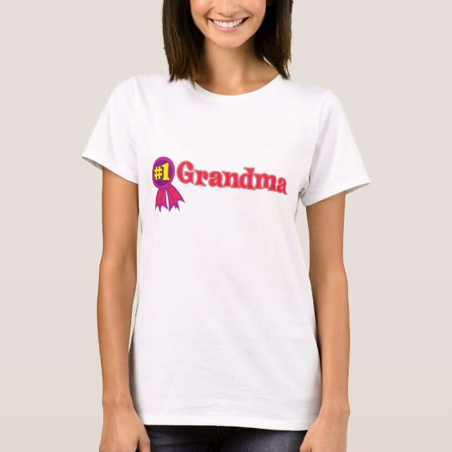 #1 Grandma T-Shirt (Front)