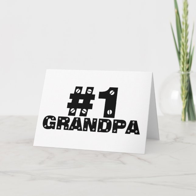 #1 Grandpa Card (Front)