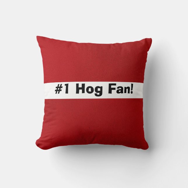 # 1 Hog Fan! Cushion (Front)