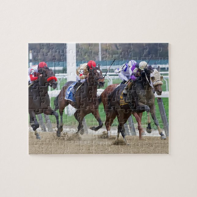 #1 Horse Racing Puzzles​ Jigsaw Puzzle (Horizontal)
