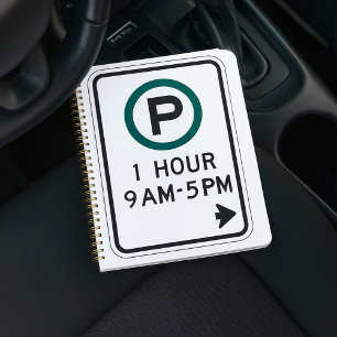 1 Hour Parking Sign For Controlled Parking Zones  Planner