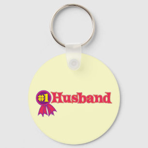 #1 Husband Key Ring
