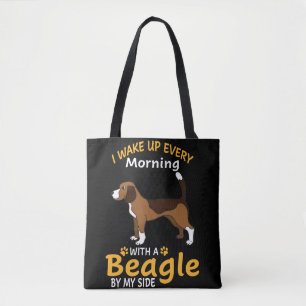 1 I Wake Up Every Morning With A Beagle By My Side Tote Bag